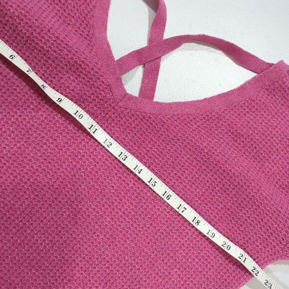 Anthropologie Sweater Womens Large Purple Maeve Strappy back - Picture 7 of 8